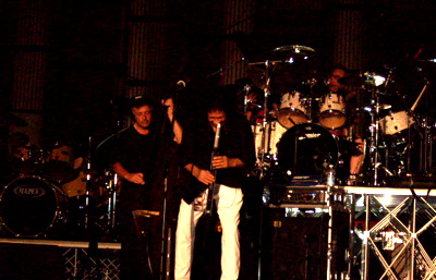 Pino daniele prove Vaimò 2008 piazza plebiscito - James Senese al sax