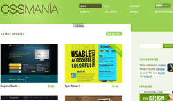 css-mania Restyling per CSS Mania